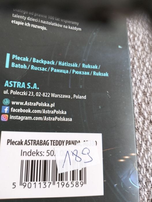 Sprzedam plecak dla dziewczynki