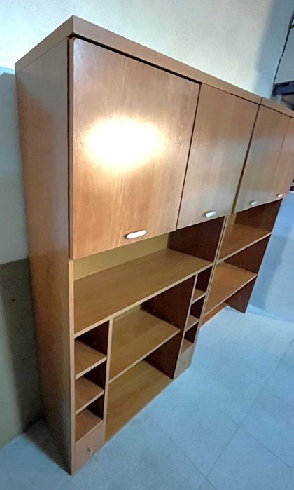 Móveis Estantes com Portas e Prateleiras