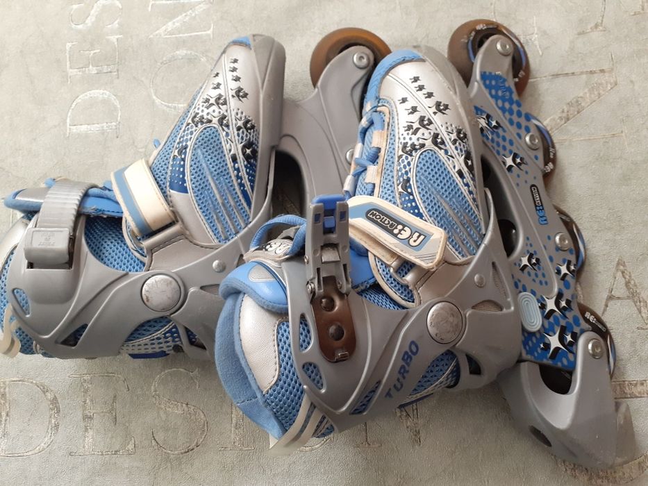 Роликовые децкие коньки  TURBO.