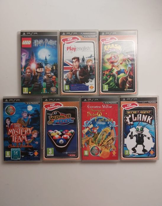 Jogos (PS4,PS3, PS2, PSP, Caixa)