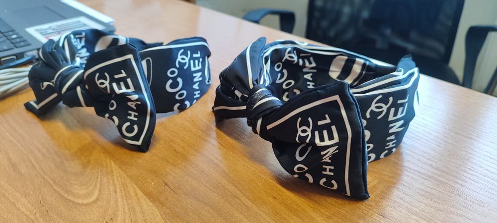 Hit Opaska na głowę włosy chan Coco kokardka 1szt