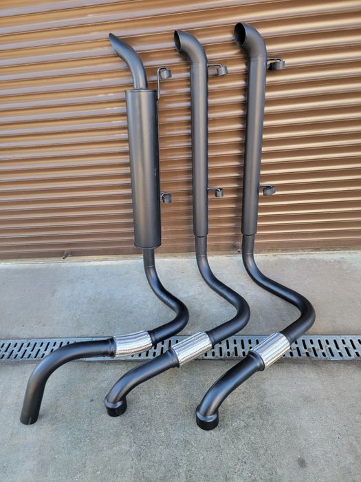 Вихлопна для МТЗ   Глушник МТЗ. Глушитель МТЗ.