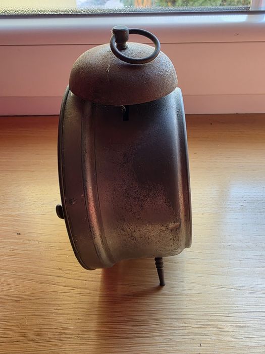 Budzik przedwojenny FMS,ładny stan