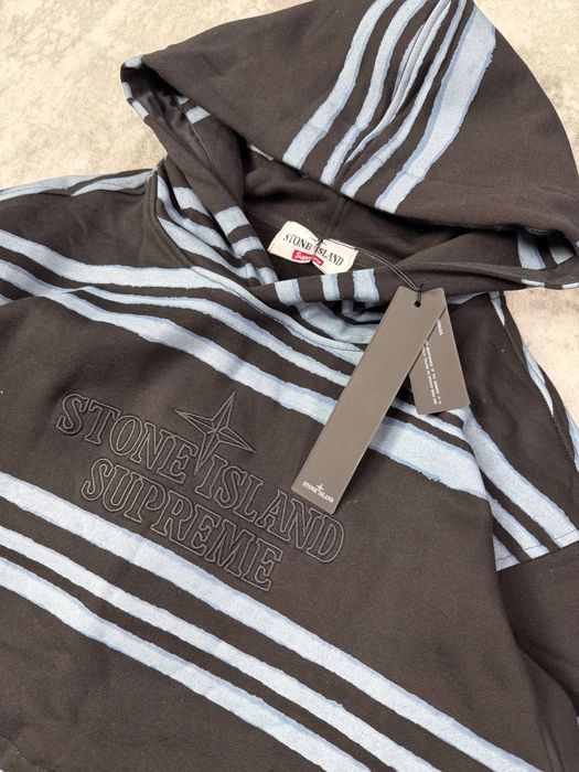 (БЕЗ ПЕРЕДОПЛАТ) Худі Stone Island x Supreme