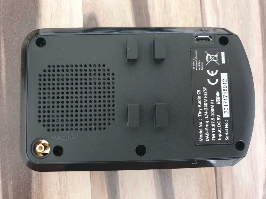 Цифрове автомобільне радіо TINY AUDIO C5 з Bluetooth