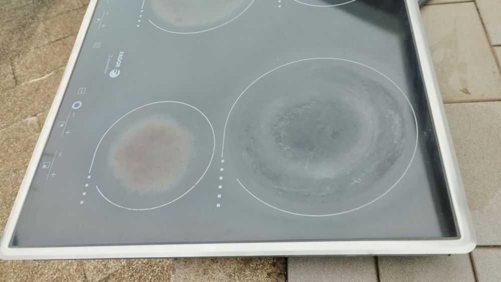 Placa vidro cerâmica tatil da Fagor