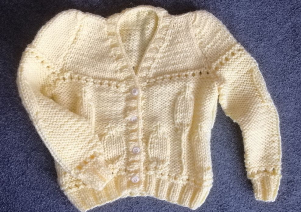 В'язаний светр 80-86р