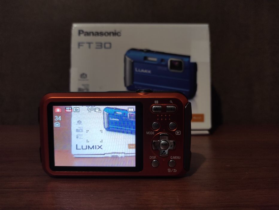 НОВИЙ Захищенний Малюк Panasonik Lumix FT30 16 Mp ФОТО супер