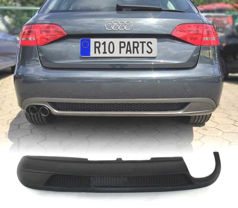 DIFUSOR TRASEIRO AUDI A4 B8 07-11 LOOK S LINE