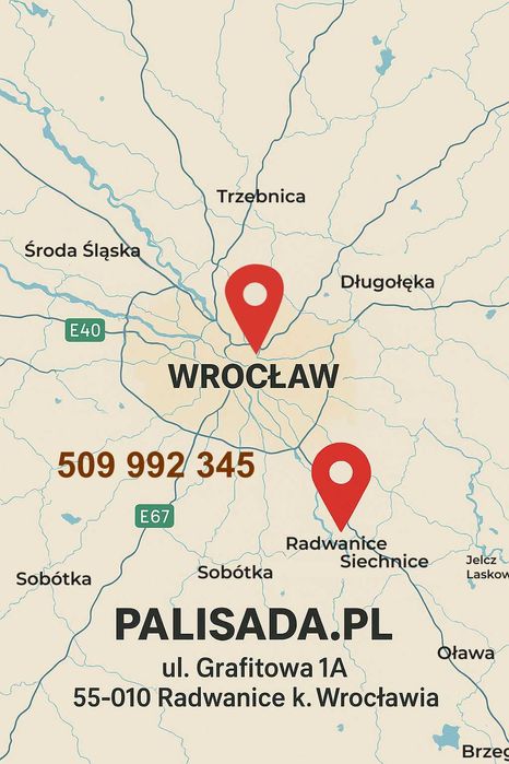 Ogrodzenie panelowe - Wrocław i okolice - Panel 3D 2D - Dostawa gratis