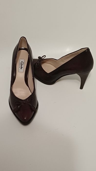 Szpilki Clarks 38Uk5 skóra