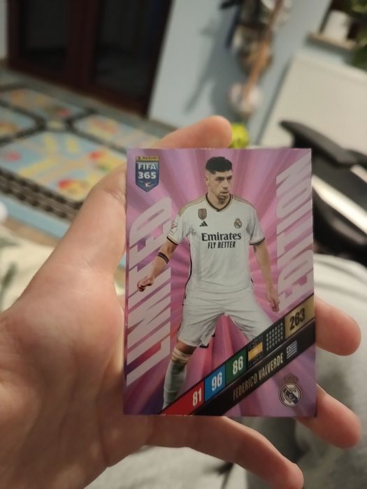 Karta piłkarska Federico Valverde