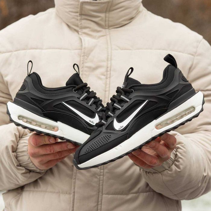 Мужские кроссовки Nike Air Max Dawn Black-White Premium. 40-45
