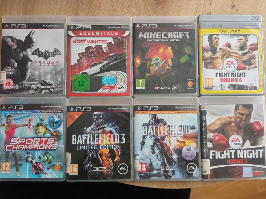 Konsola PS3+gry+move