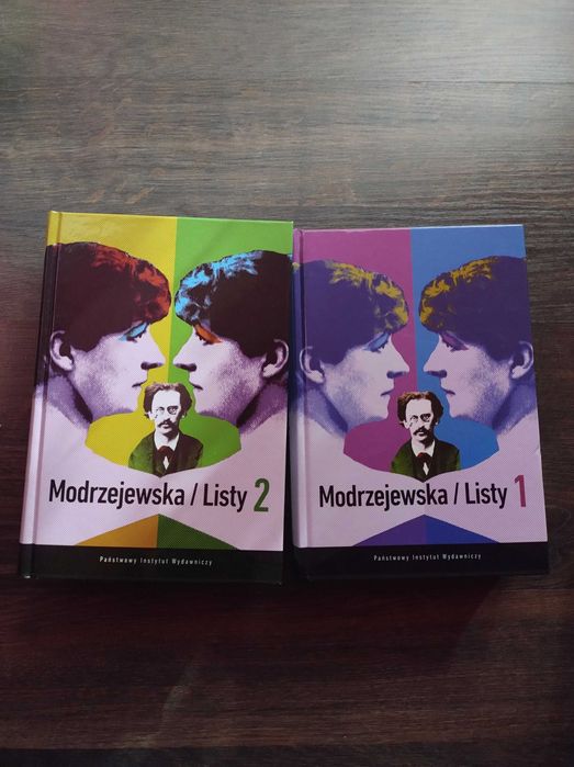 Książki Modrzejewska - Listy dwa tomy