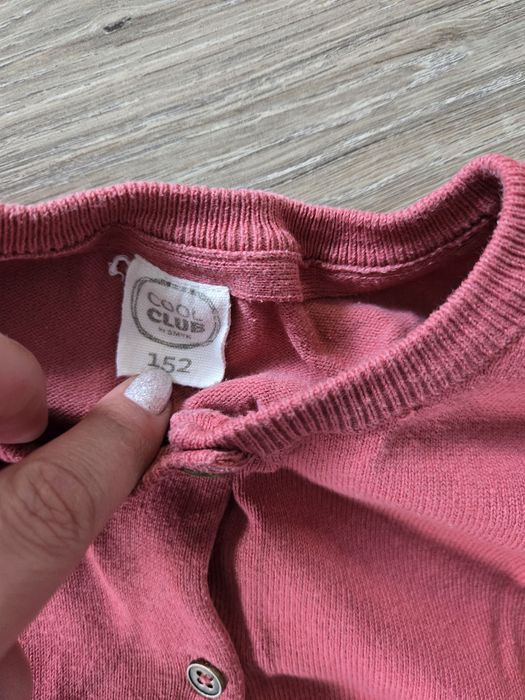 Sweterek rozpinany smyk r 152