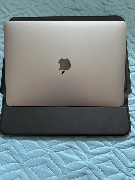 Новая Кожаная сумка для макбука , чехол накладка на macbook air и pro