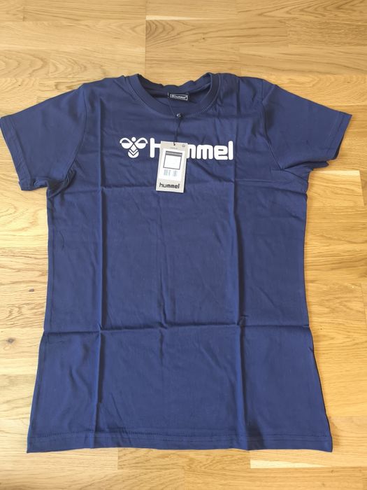 Hummel koszulka granatowa M
