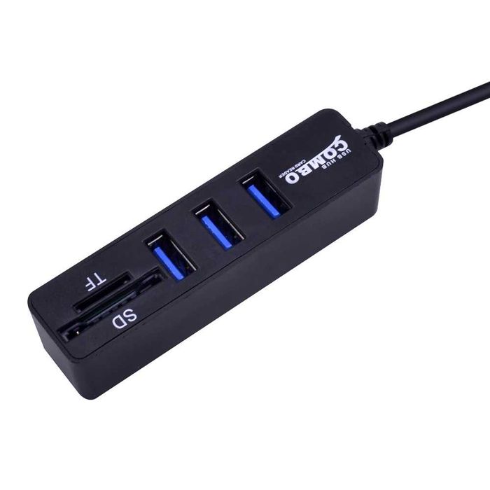 USB 3.0 HUB картридер микро SD / TF