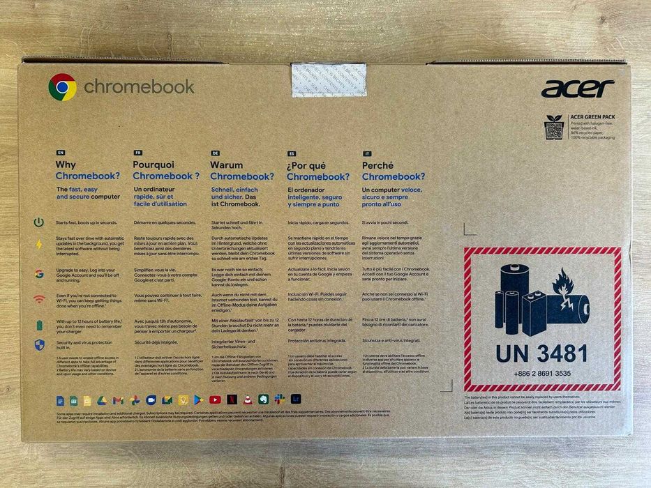 Laptop ACER Chromebook 315