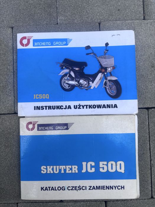 Motorower JC50Q 50 cm³ – sprawny, dokumentacja, opłaty aktualne – RETRO