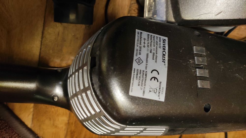 Порохотяг пилсосос Silvercrest Silver Crest