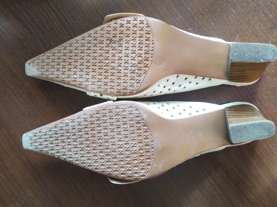 Сабо с длинным носком