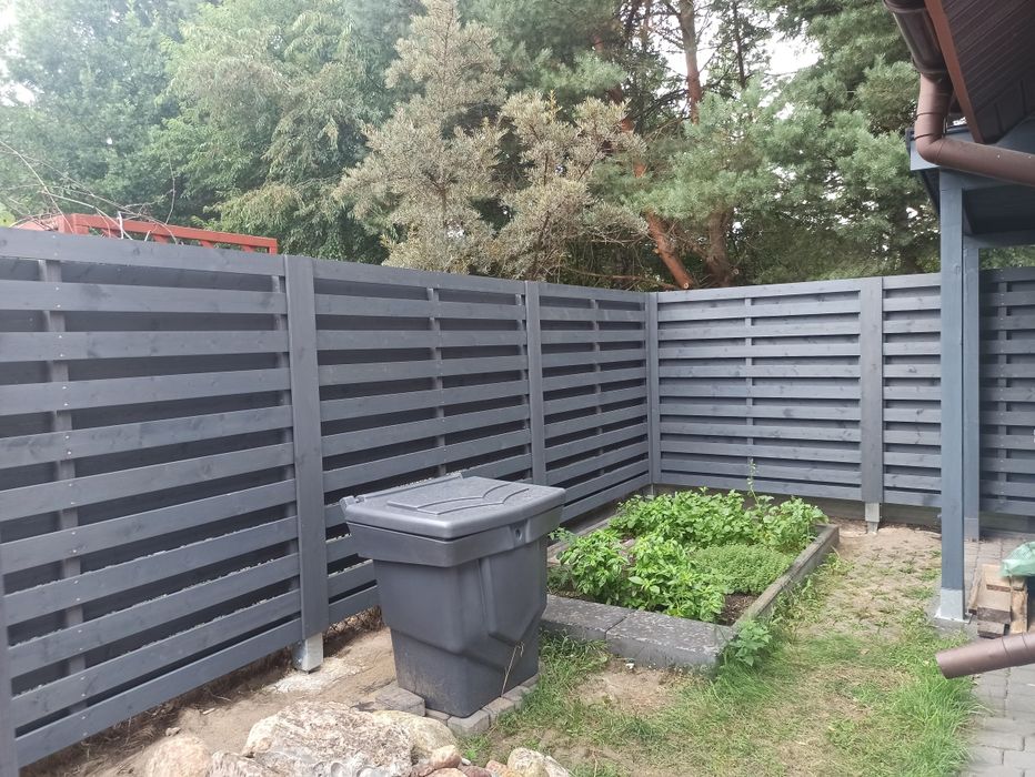 Ogrodzenia drewniane