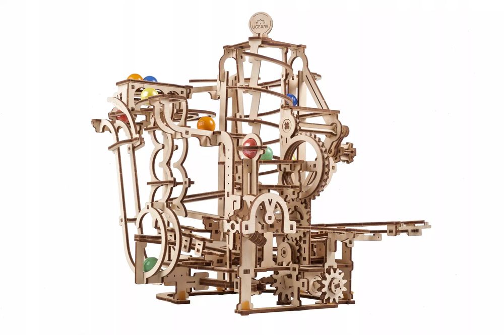 Puzzle 3D Ugears Marble Run Spiral Hoist 266 El.. Ugears
