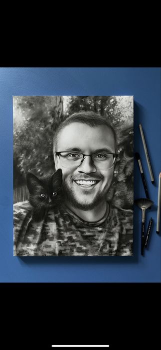 Портрет по фото/ Картина на замовлення/ Ручна робота/ Художник