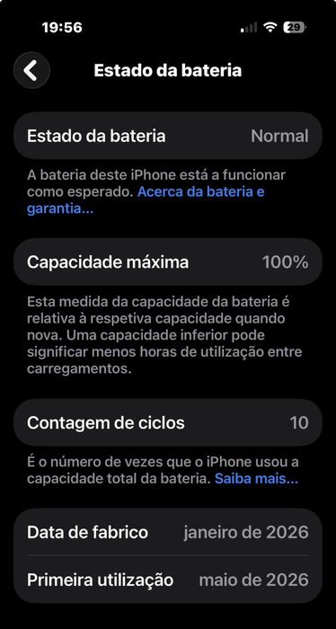 Iphone 17pro - igual a novo -  c/garantia