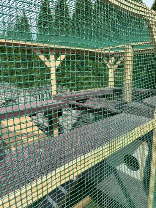 Woliera dla kota 200x200x100 piękna domek drapak