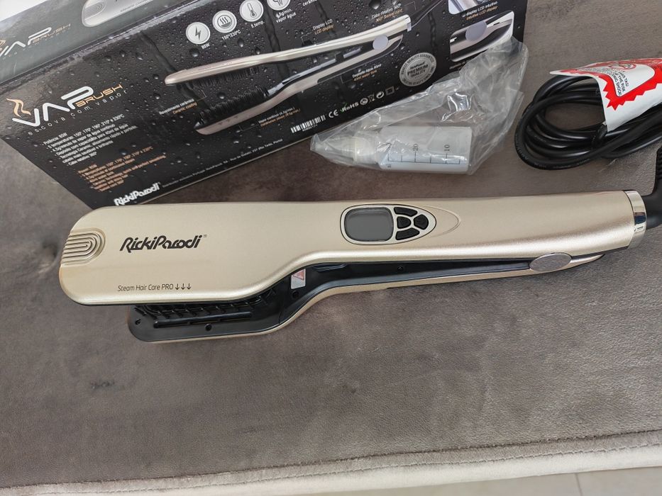 Escova Cabelo Elétrica a Vapor Ricki Parodi Vapbrush