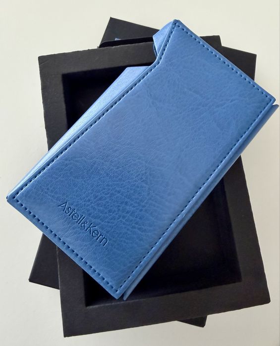 Astell&Kern SR25 MK2 capa de couro azul