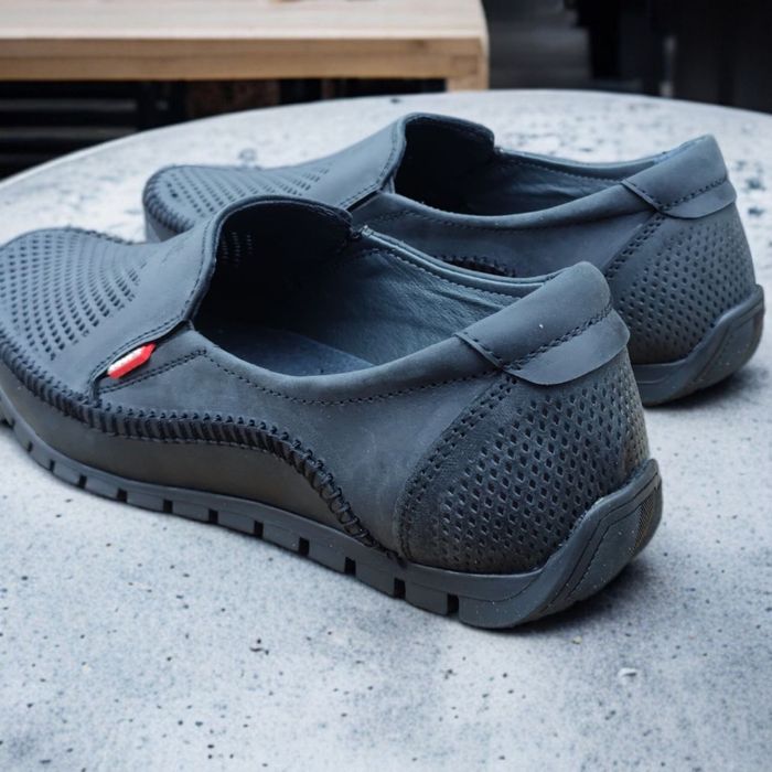 Чоловічі літні мокасини levis натуральна шкіра