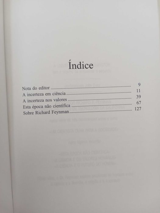 O significado de tudo - Richard P. Feynman