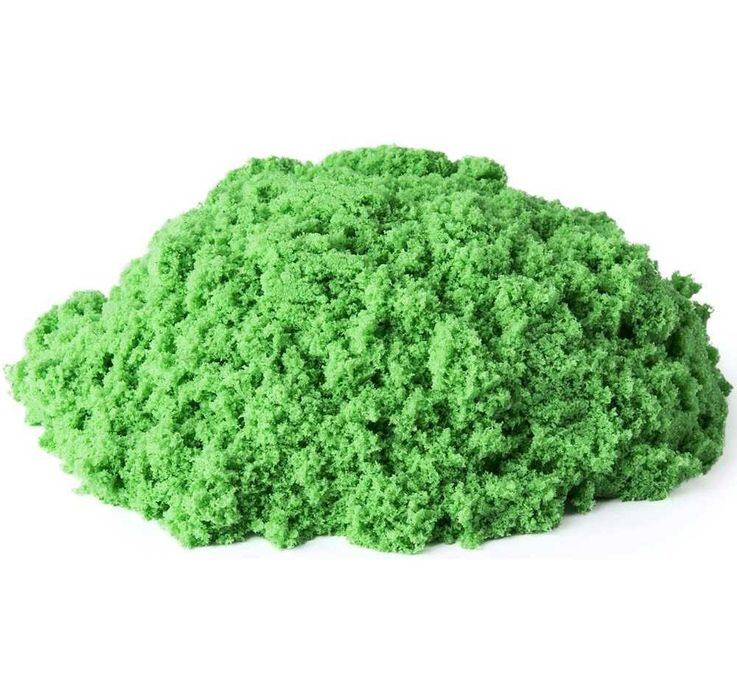 Piasek kinetyczny magiczny 1kg piaskolina NOWY zielony
