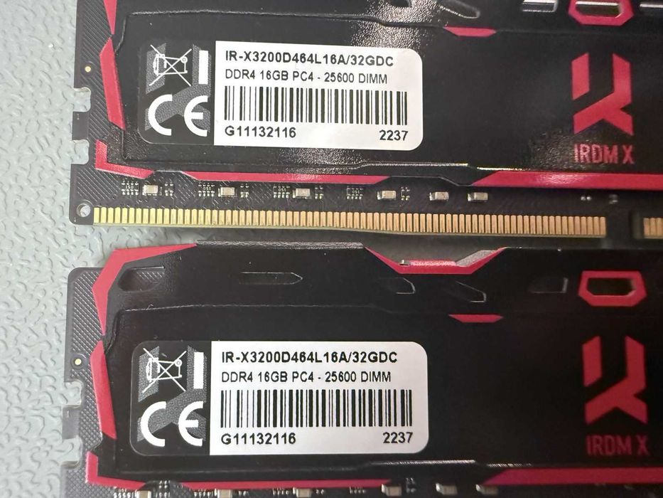 Pamięć RAM GOODRAM 32gb DDR4 IRDM KIT 3200MHz CL DIMM (2x16GB)