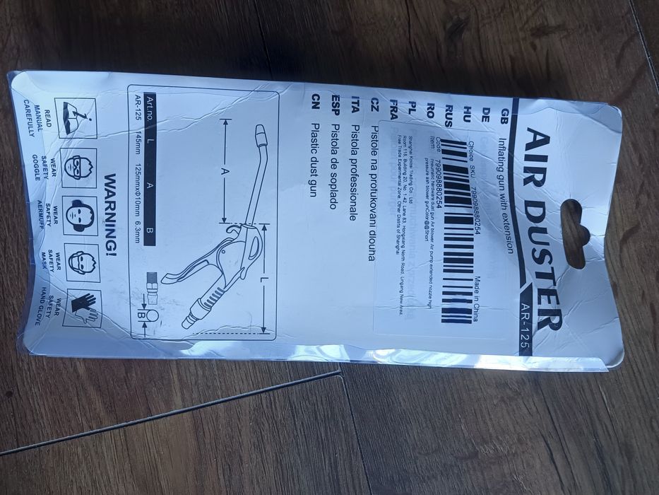 Pistolet do sprężonego powietrza