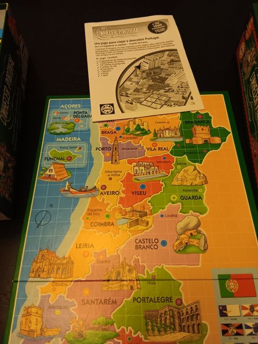 Jogo "Conhecer Portugal"