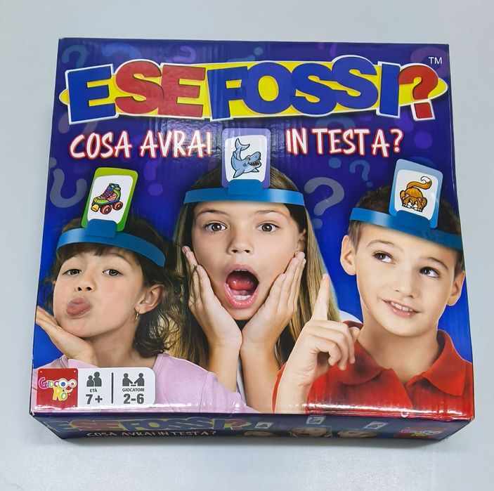 GIOCOORO ESEFOSSI? gra rodzinna Kim Jestem wersja włoska