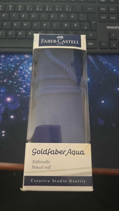 Lápis Faber-Castell GoldFaber Aqua Rolo C/27 +Afia +Lápis Graphit