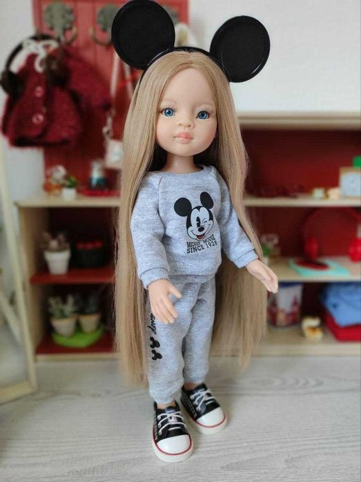 Лялька Кукла Маніка Карла Паола Рейна в костюмі Мінні, 32 см