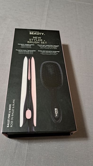 Set Alisador +Escova de Cabelos