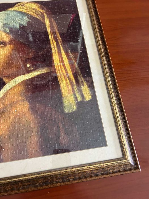 Quadro de Quebra-Cabeça: Moça com Brinco de Pérola (Johannes Vermeer) – Uma Obra-Prima na Sua Parede