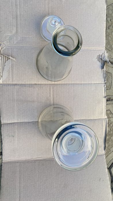 Колба (графин) стеклянная коническая