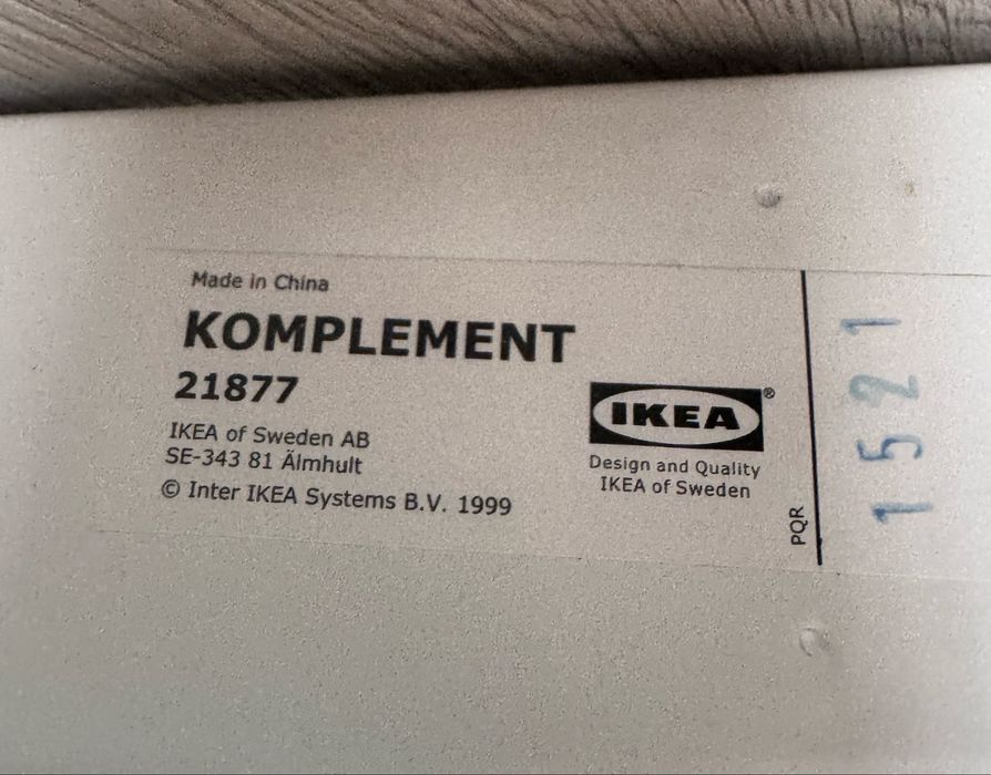 Calceiro IKEA Pax