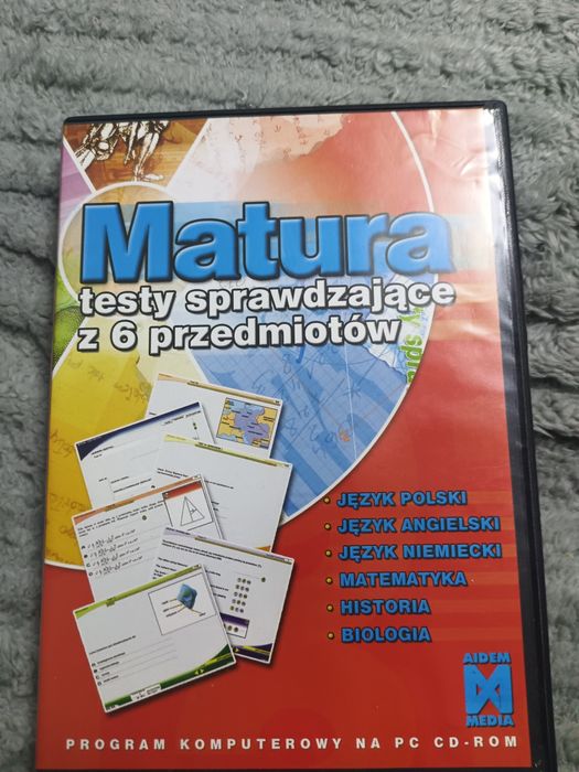 Matura testy sprawdzające z 6 przedmiotow