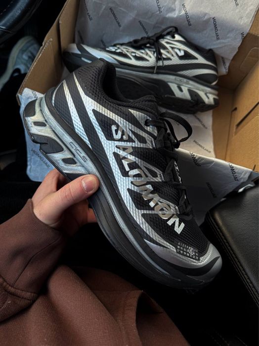 Кросівки MM6 Maison Margiela x Salomon Black