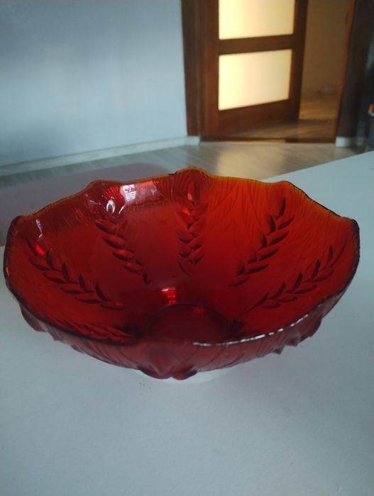 Piękna misa szklana